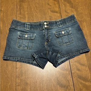 Old Navy, size 12, ultra low waist shorts